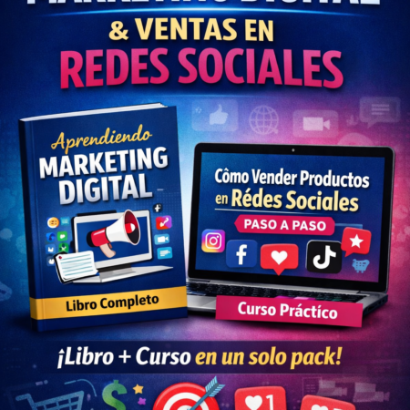 Pack Marketing Digital y Ventas en Redes Sociales