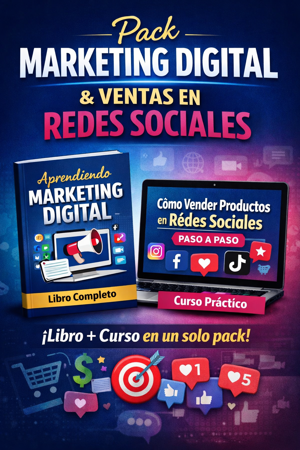Pack Marketing Digital y Ventas en Redes Sociales