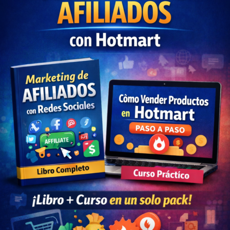 Pack Marketing de Afiliados con curso de Hotmart